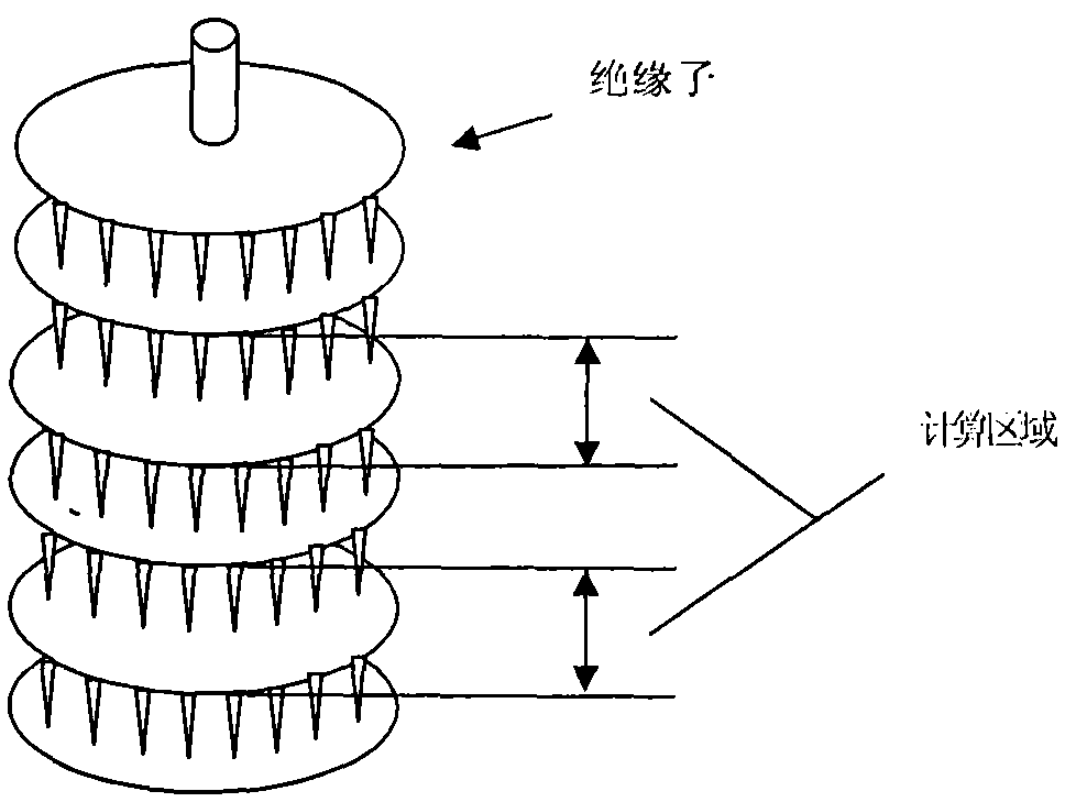 Charged insulator string icing bridging degree intelligent image analysis method