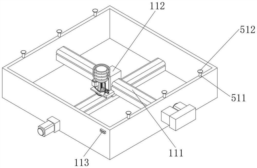 Base with waste residue splashing prevention structure for metal plate cutting