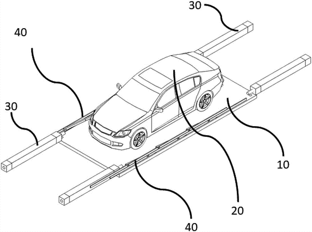 Robotic parking device and handling method