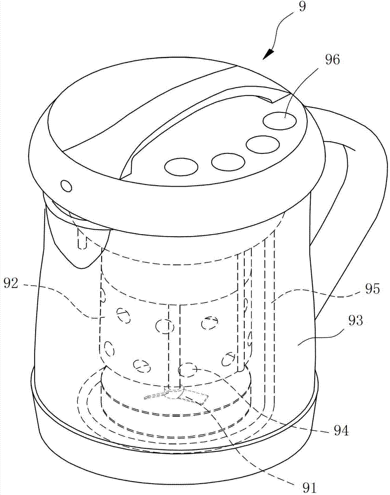 Scum juice separating device