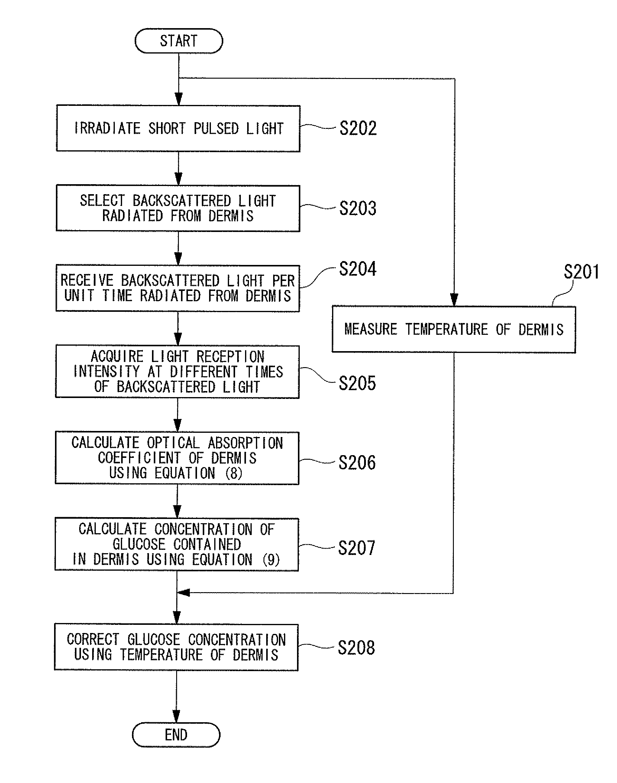 Concentration determination apparatus, probe, concentration determination method, and program