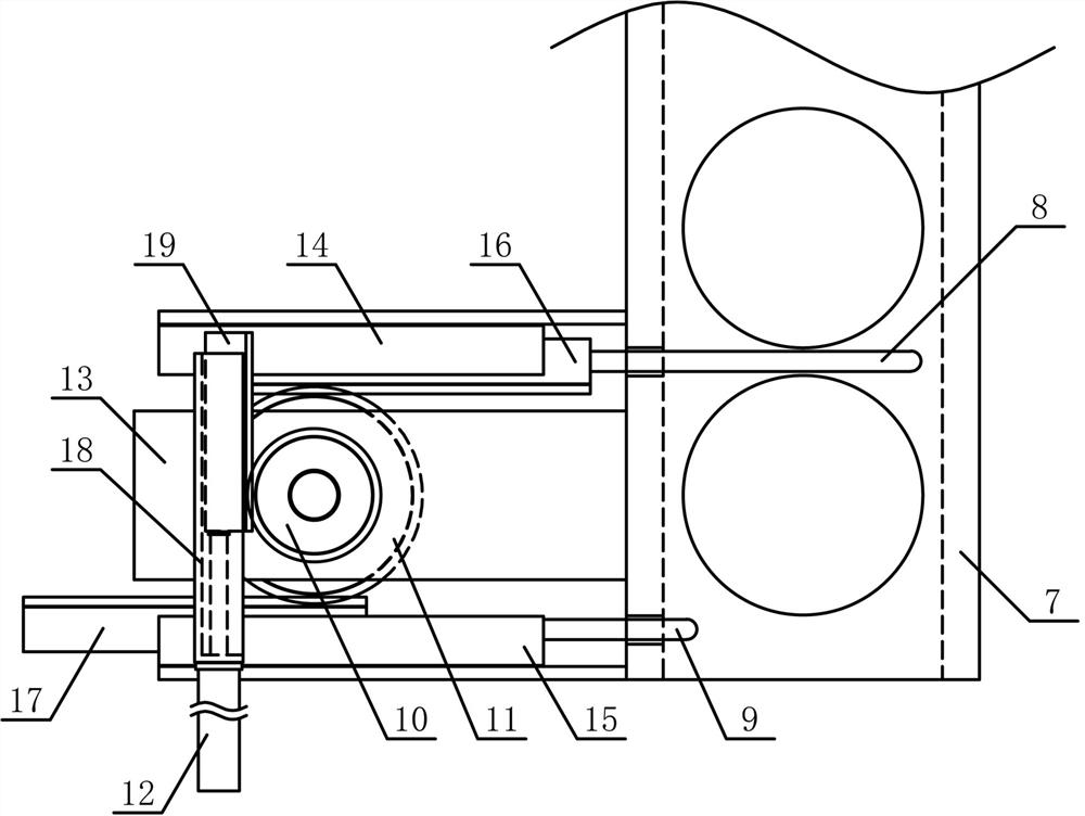 A Pipe Fitting Translating and Steering Transmission Mechanism