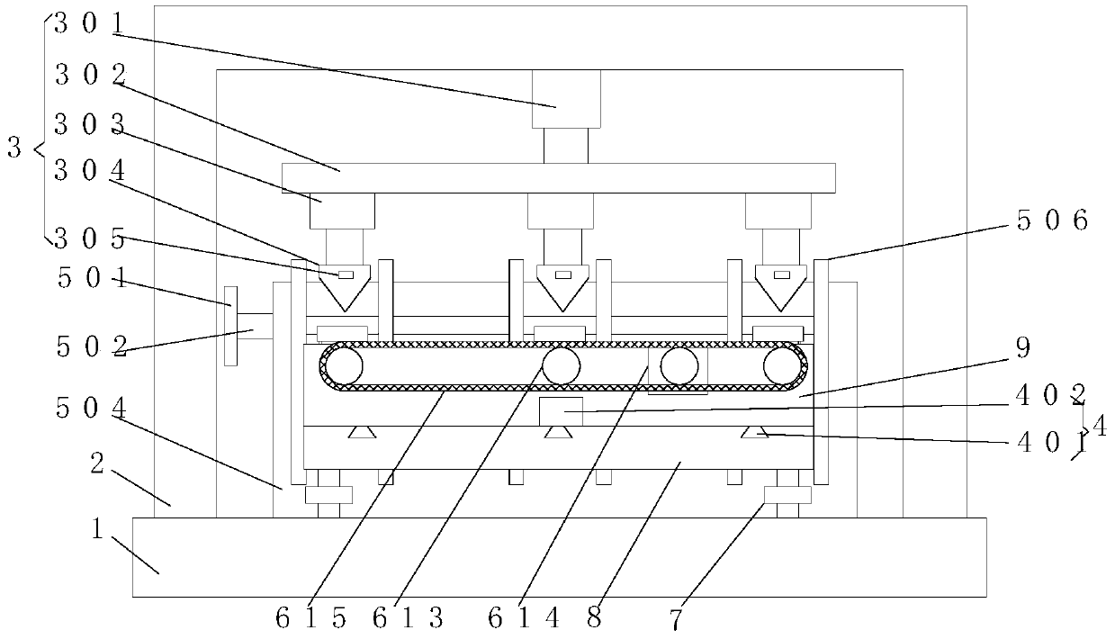 Production and processing equipment for manufacturing U-shaped hanging ring of electric power fitting