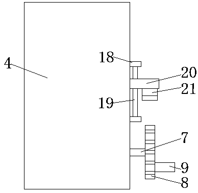 Space adjustable crop laying device