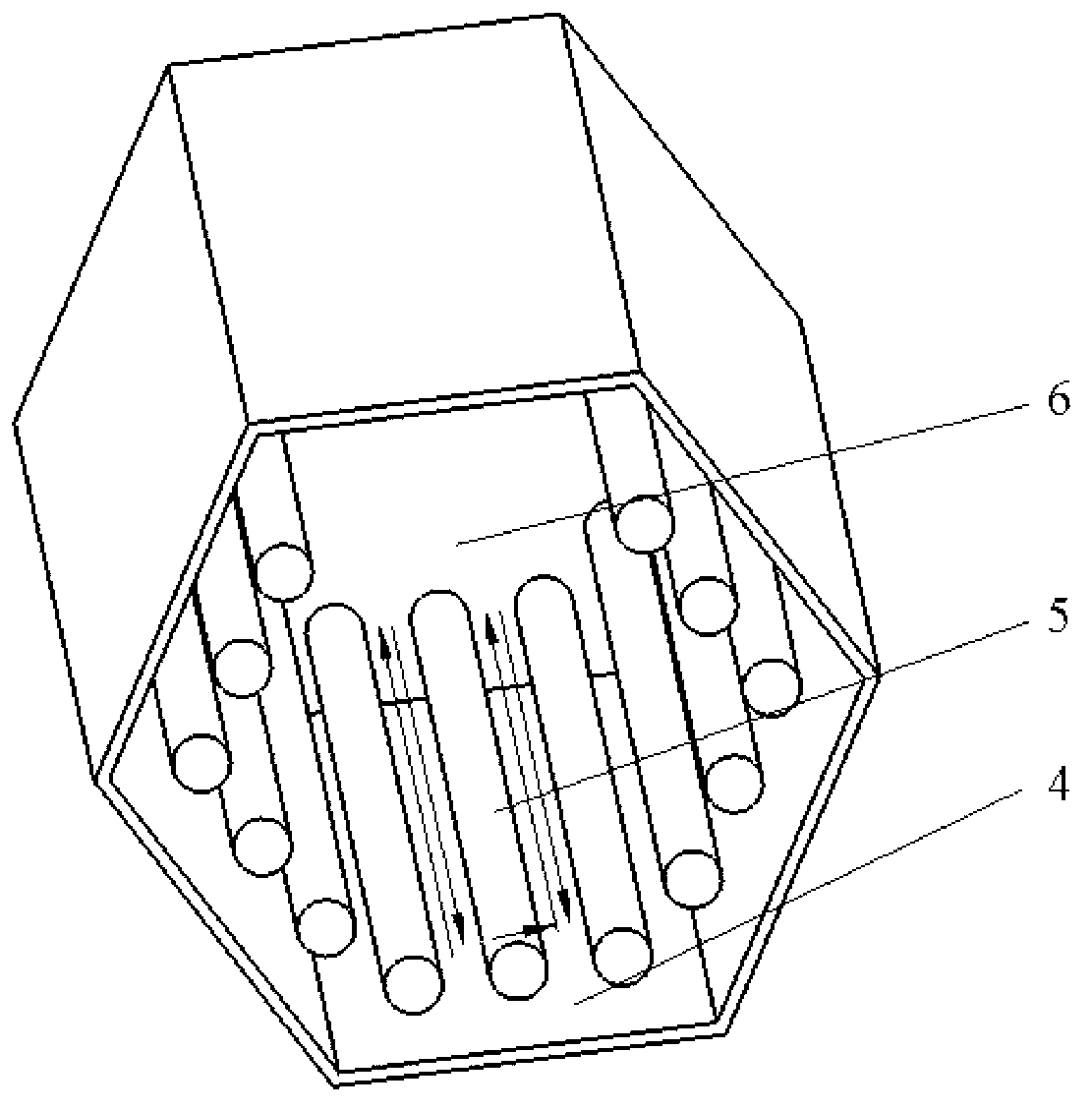 Turnover robot for sweeping parallel pipes