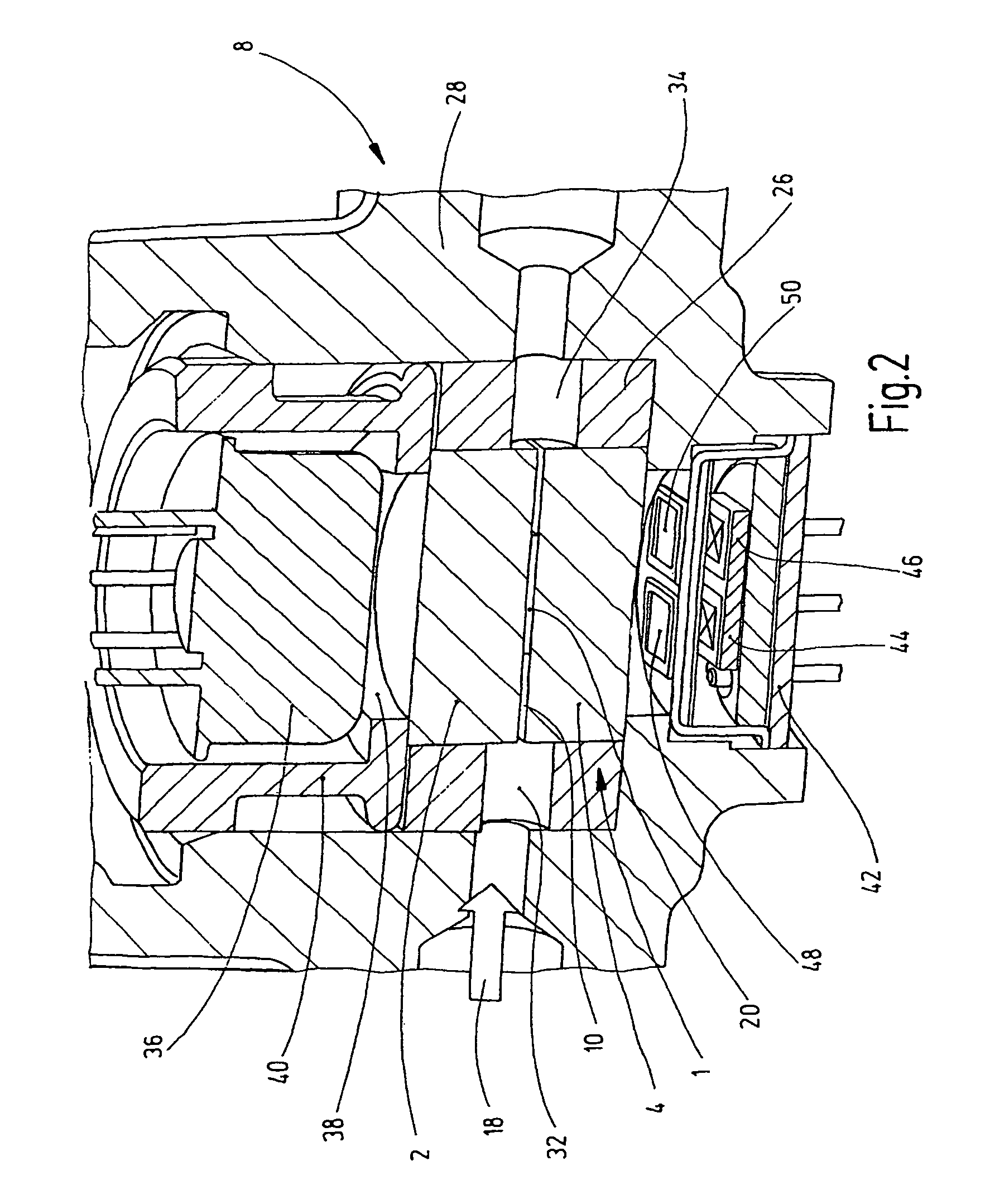 Measuring cell for the infrared analysis of fluids, measuring system having such a measuring cell, and method for producing such a measuring cell