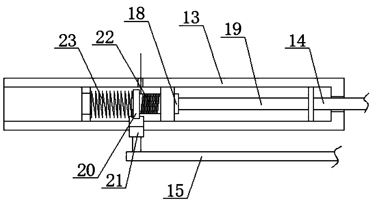 Connecting component of assembled concrete frame beam column