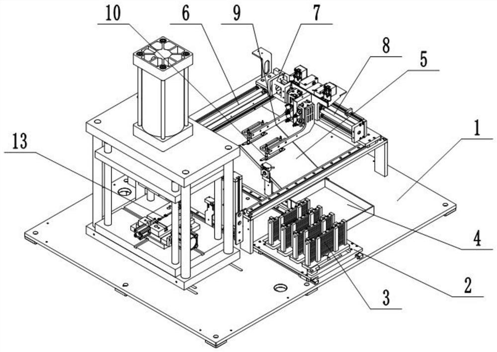 Automatic loading and unloading machine