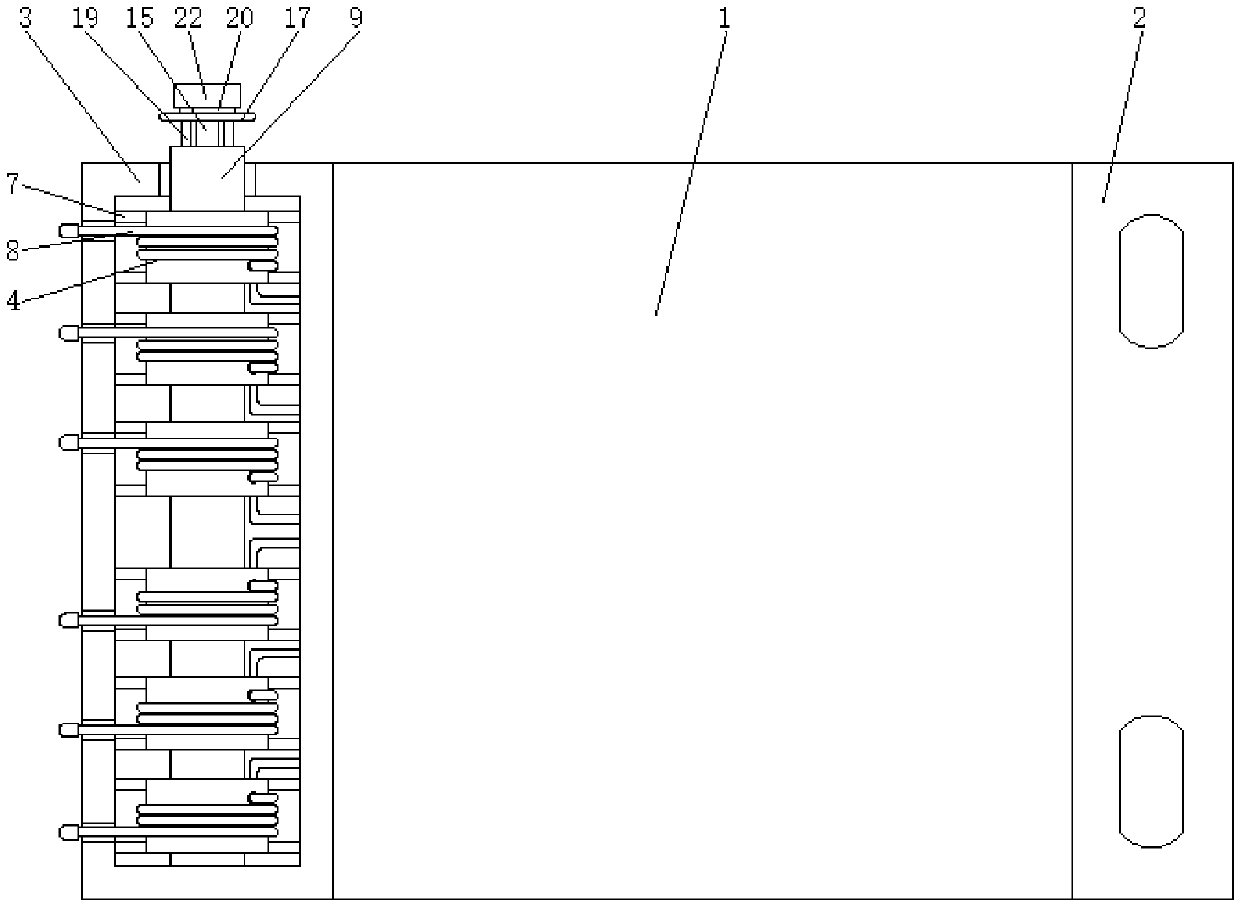 Motor controller with overload protection function