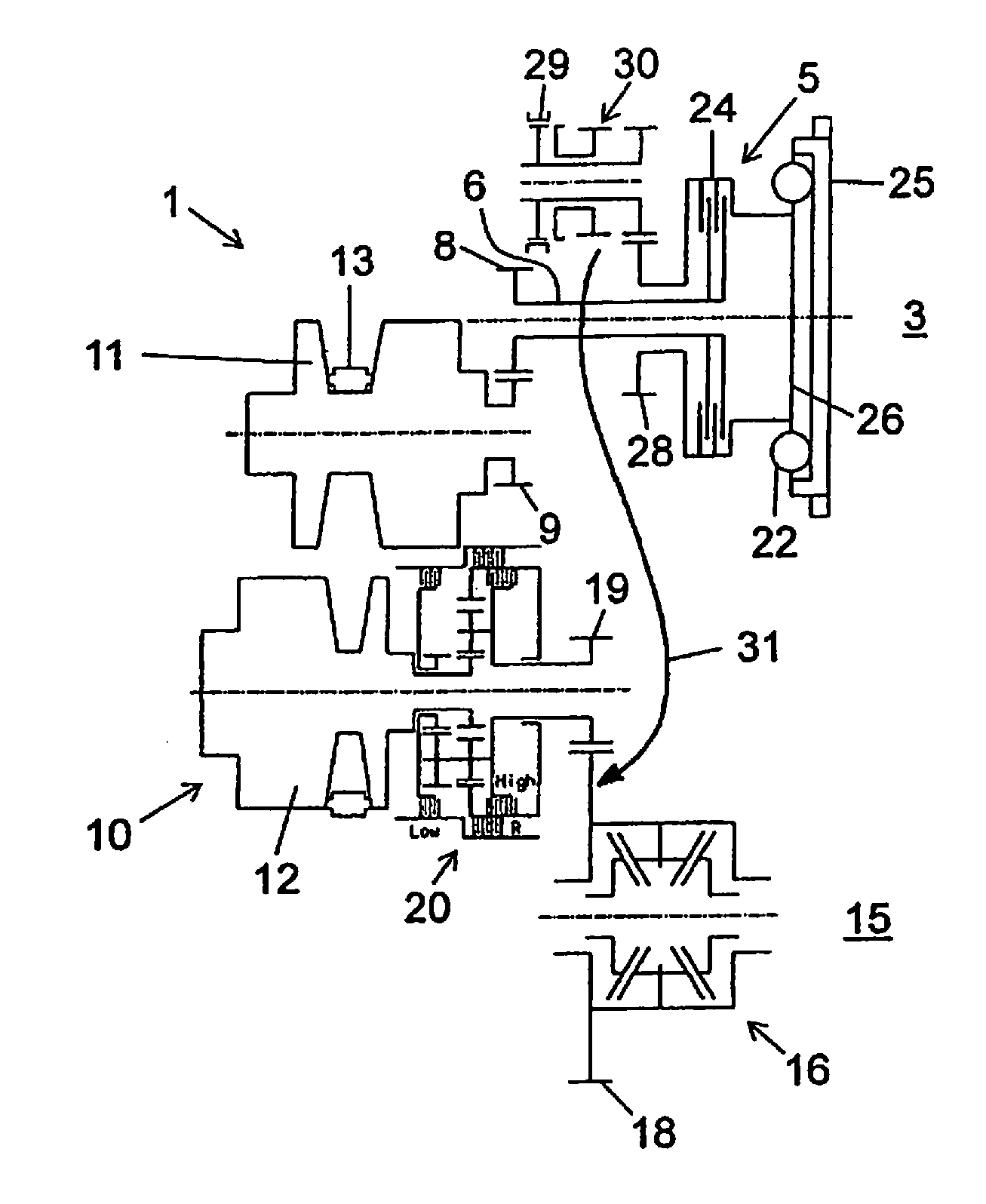 Cvt transmission