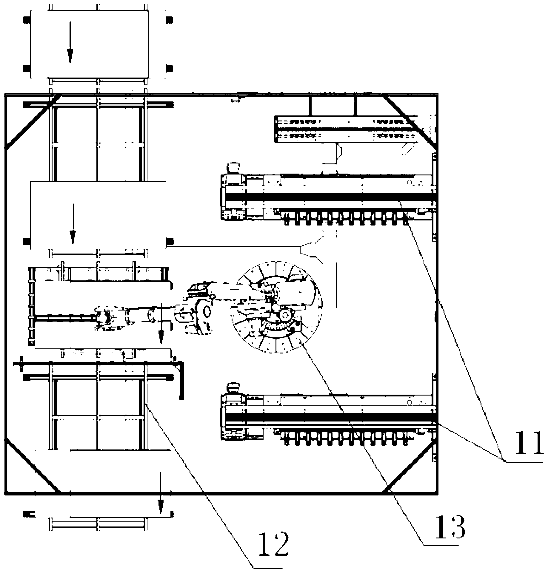 Automatic composer for solar cell slices