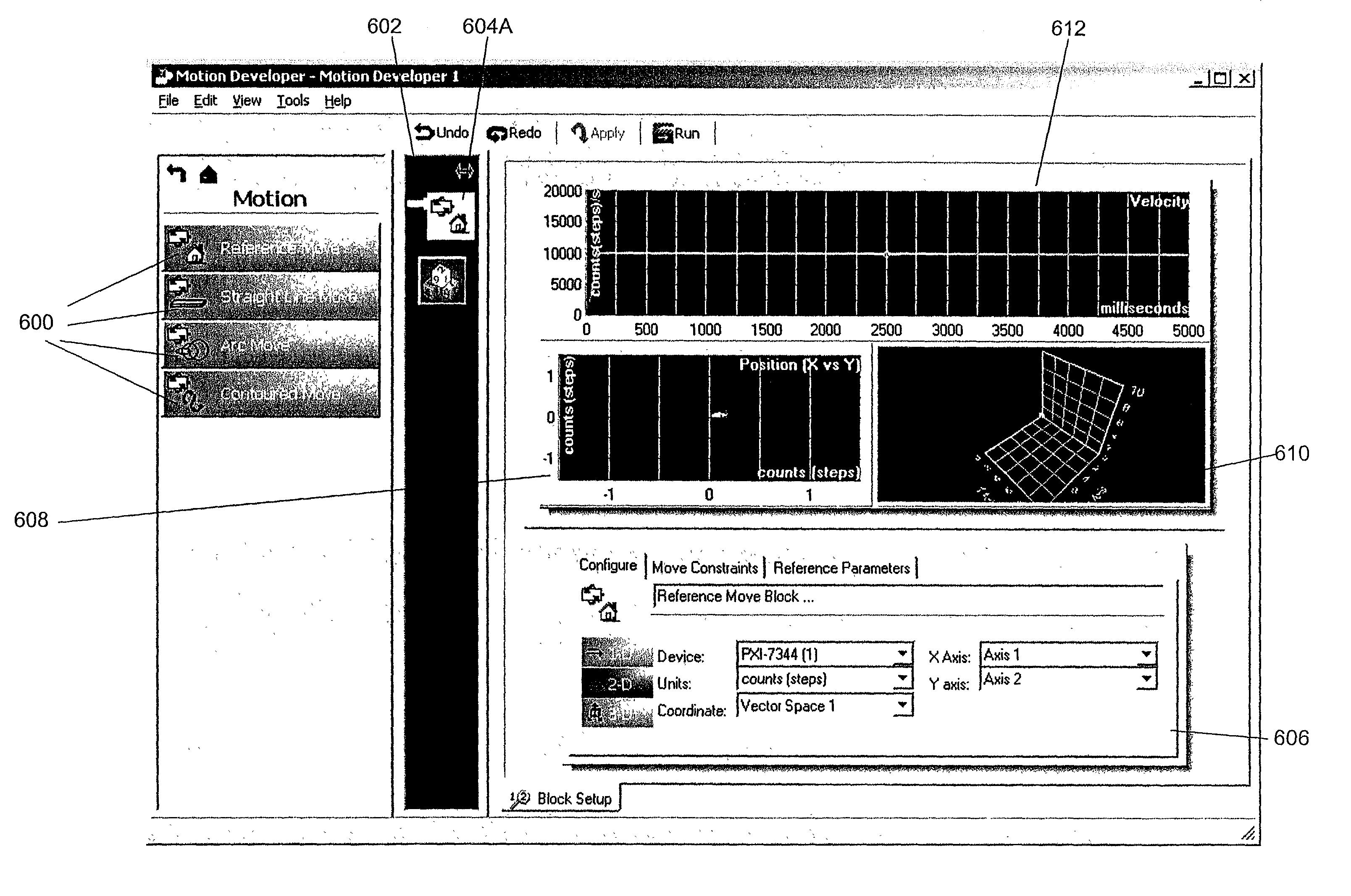 System and method for graphically creating a sequence of motion control, machine vision, and data acquisition (DAQ) operations