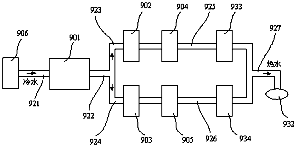 Control method of gas proportional control valve of gas water heater