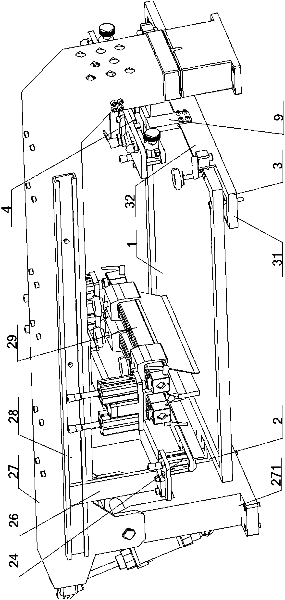 Fixing and adjusting device for screen frame for screen printing and method of using the same