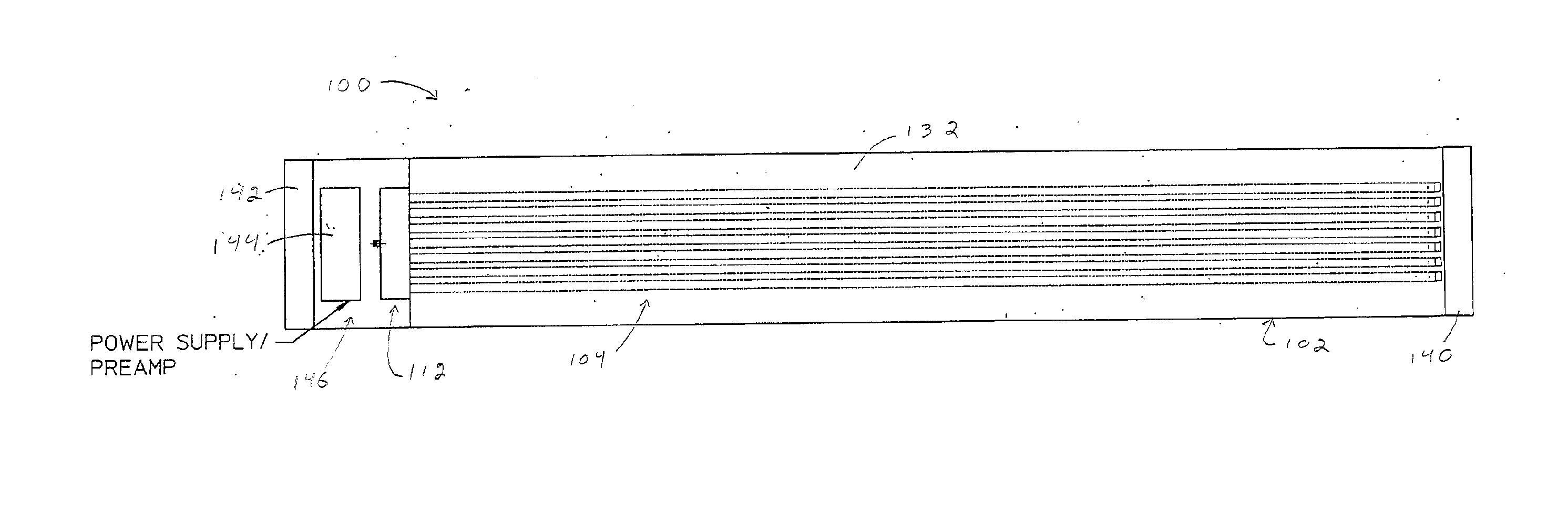 Neutron detector using proportional counters