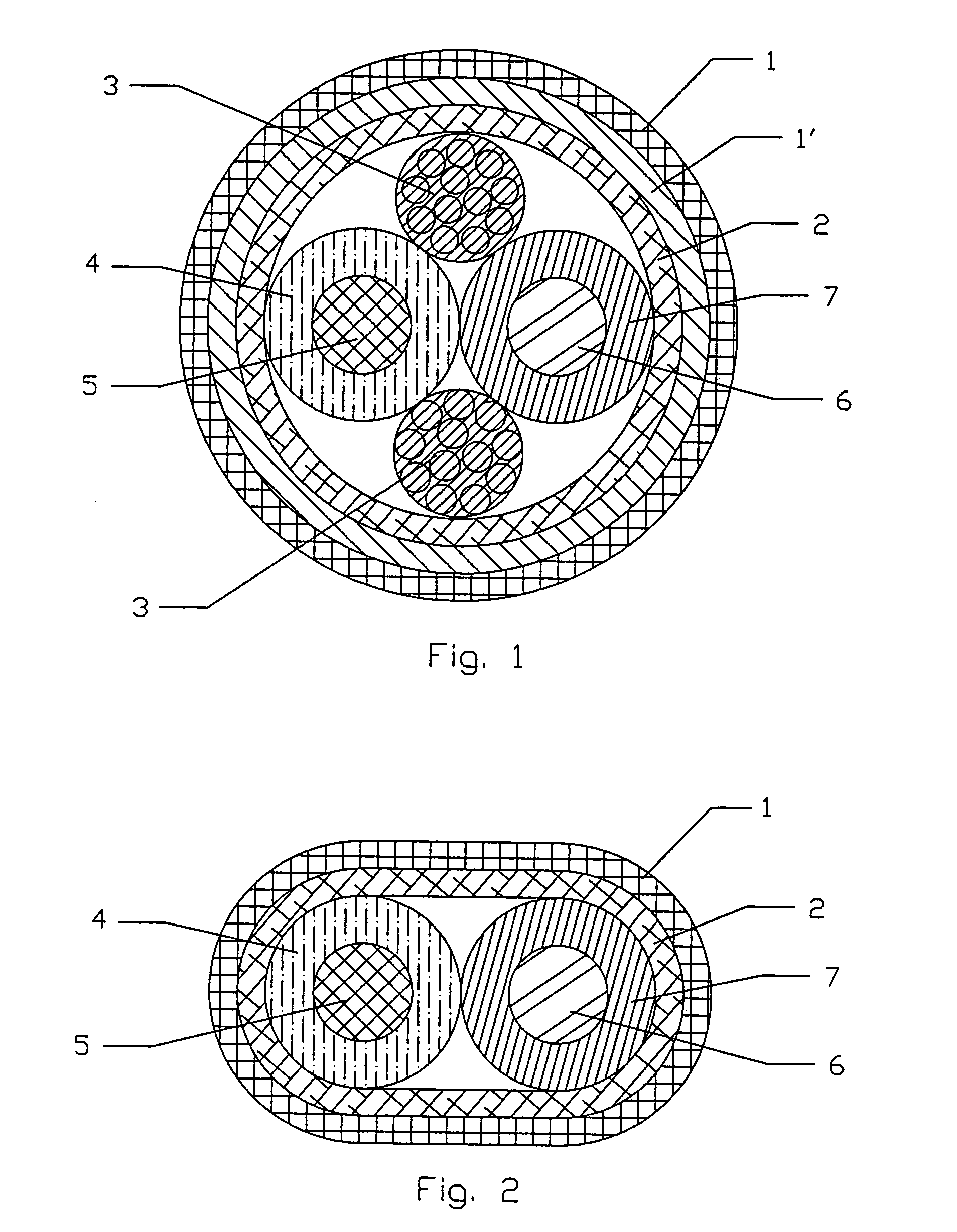 Heater with simultaneous hot spot and mechanical intrusion protection