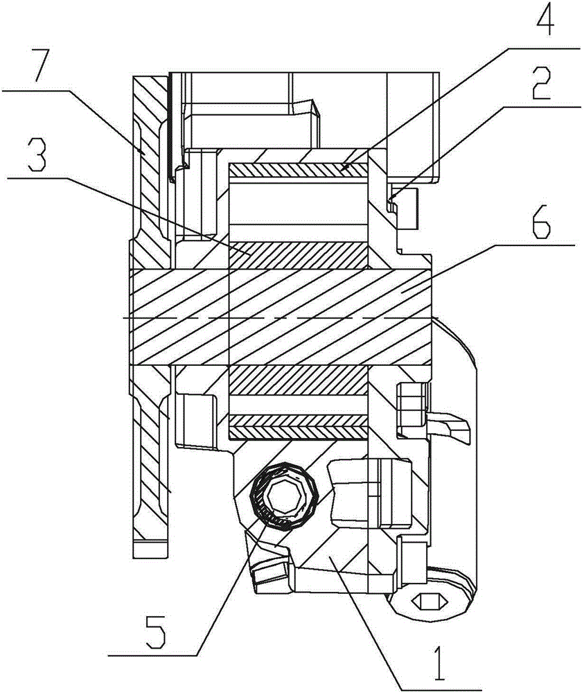 Light large-flow oil pump