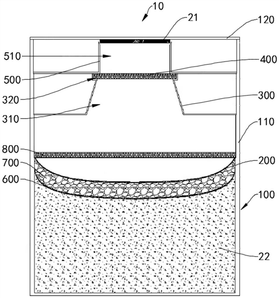 Silicon carbide crystal growth device and method