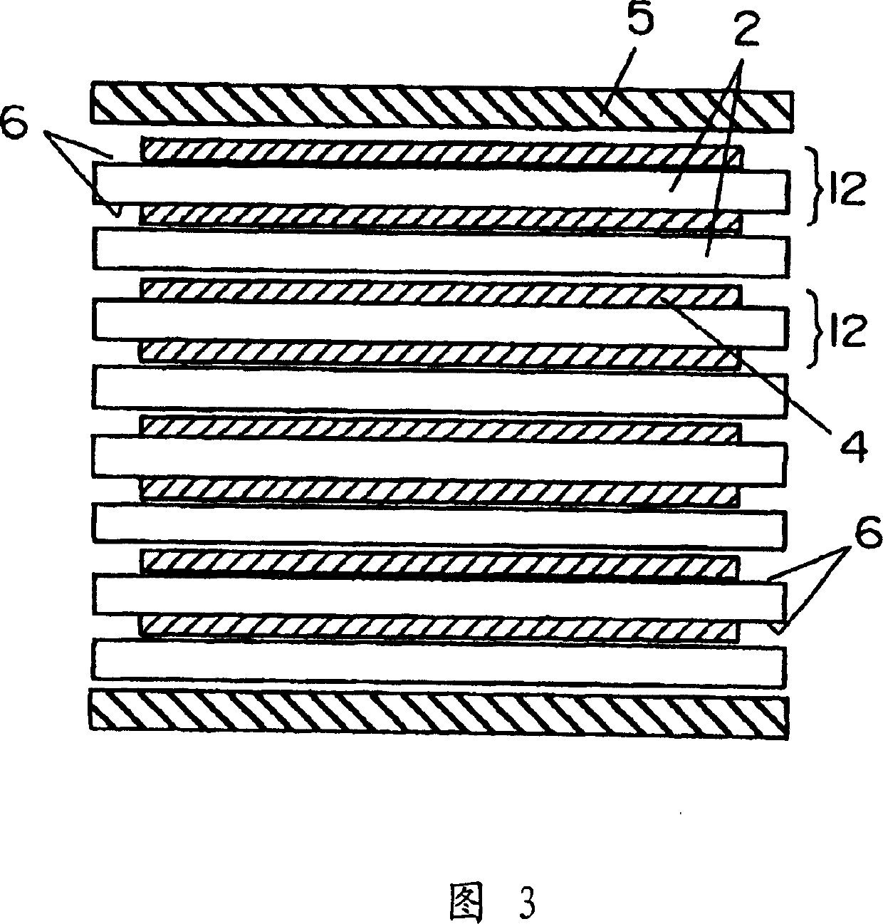 Multilayer fim capacitor and prodn. method thereof