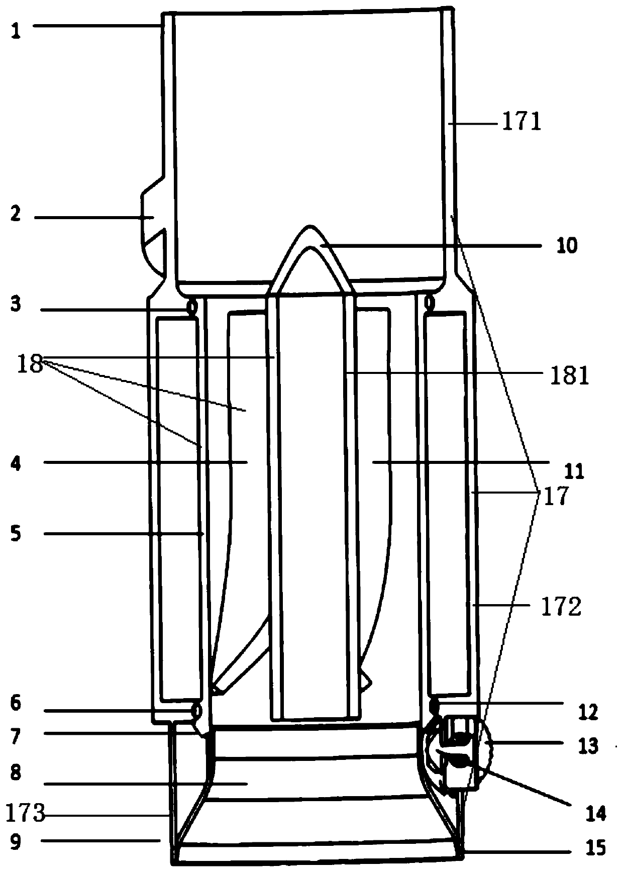 Coiled tubing tractor and working method thereof