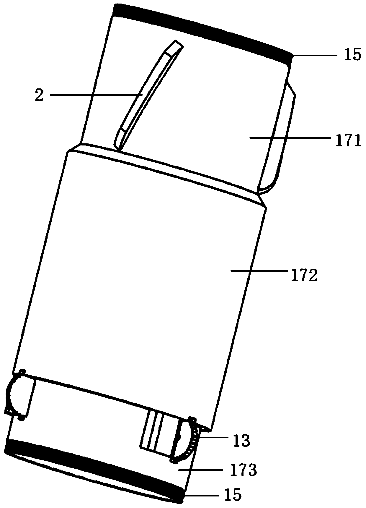 Coiled tubing tractor and working method thereof