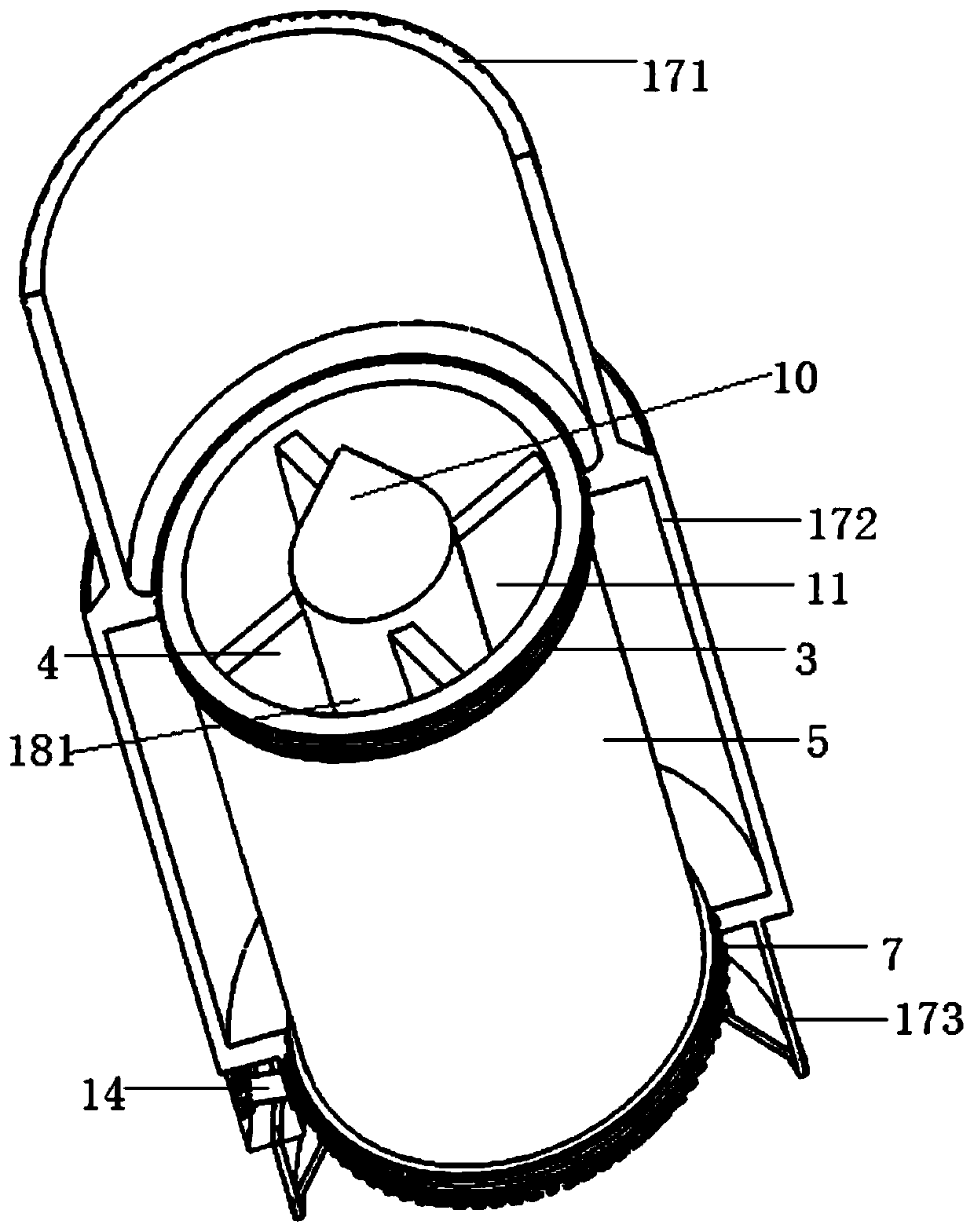 Coiled tubing tractor and working method thereof