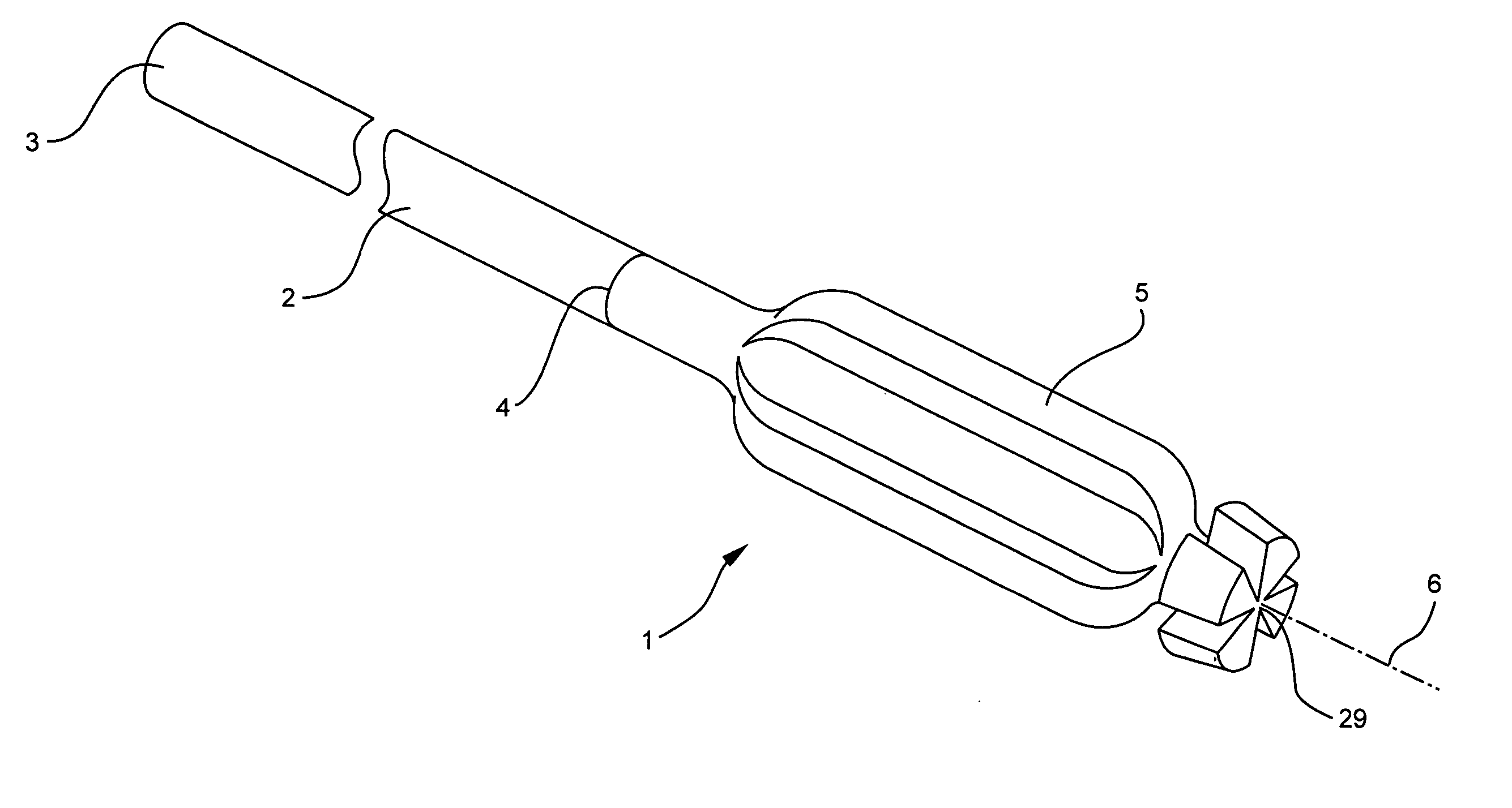 Apparatus and method for using a surgical instrument with an expandable sponge