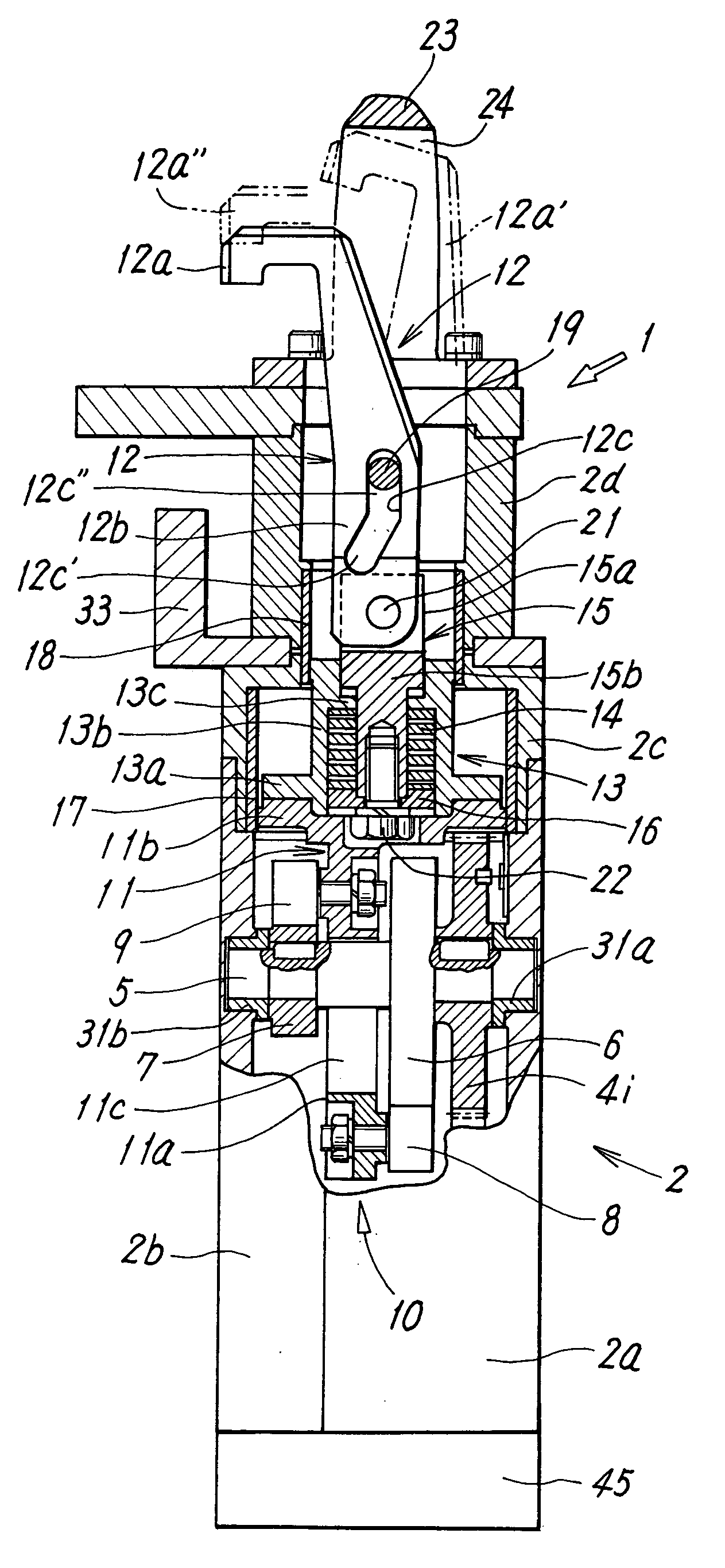 Electric locking device