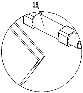 Material guide and recycling device for reinforced nylon