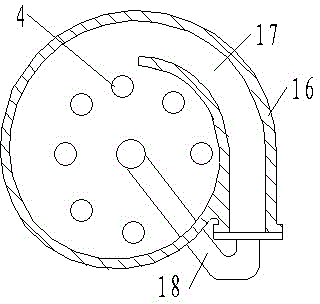 Multi-stage air stripping and separation integrated aerobic granular sludge reactor