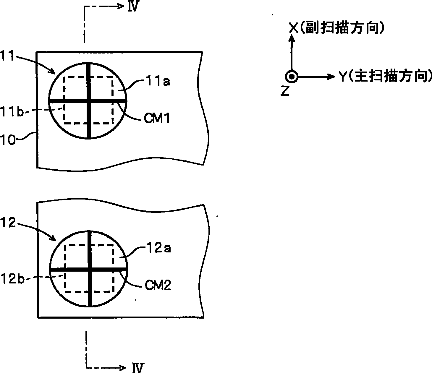 Drawing device and its contraposition method