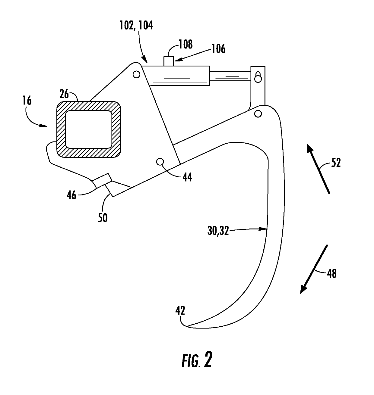 System for creating soil compaction maps and associated methods for controlling the operation of a tillage implement