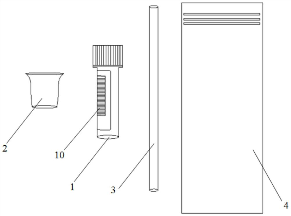 Upper respiratory tract sample sampling device and method