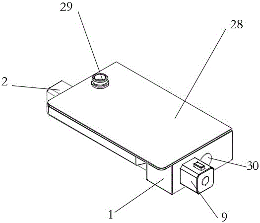 Constant temperature faucet with cooling pipe and heating pipe switchable