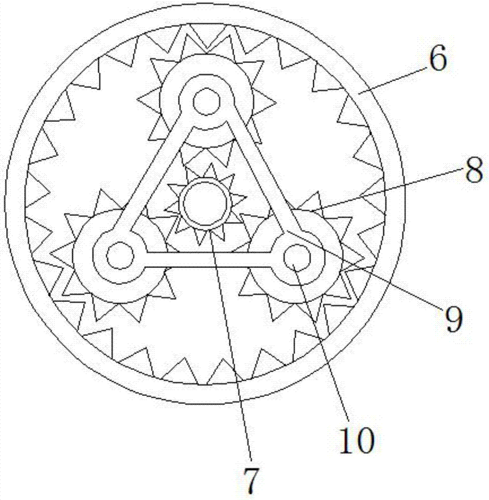 Anti-blocking cement stirring device for building construction