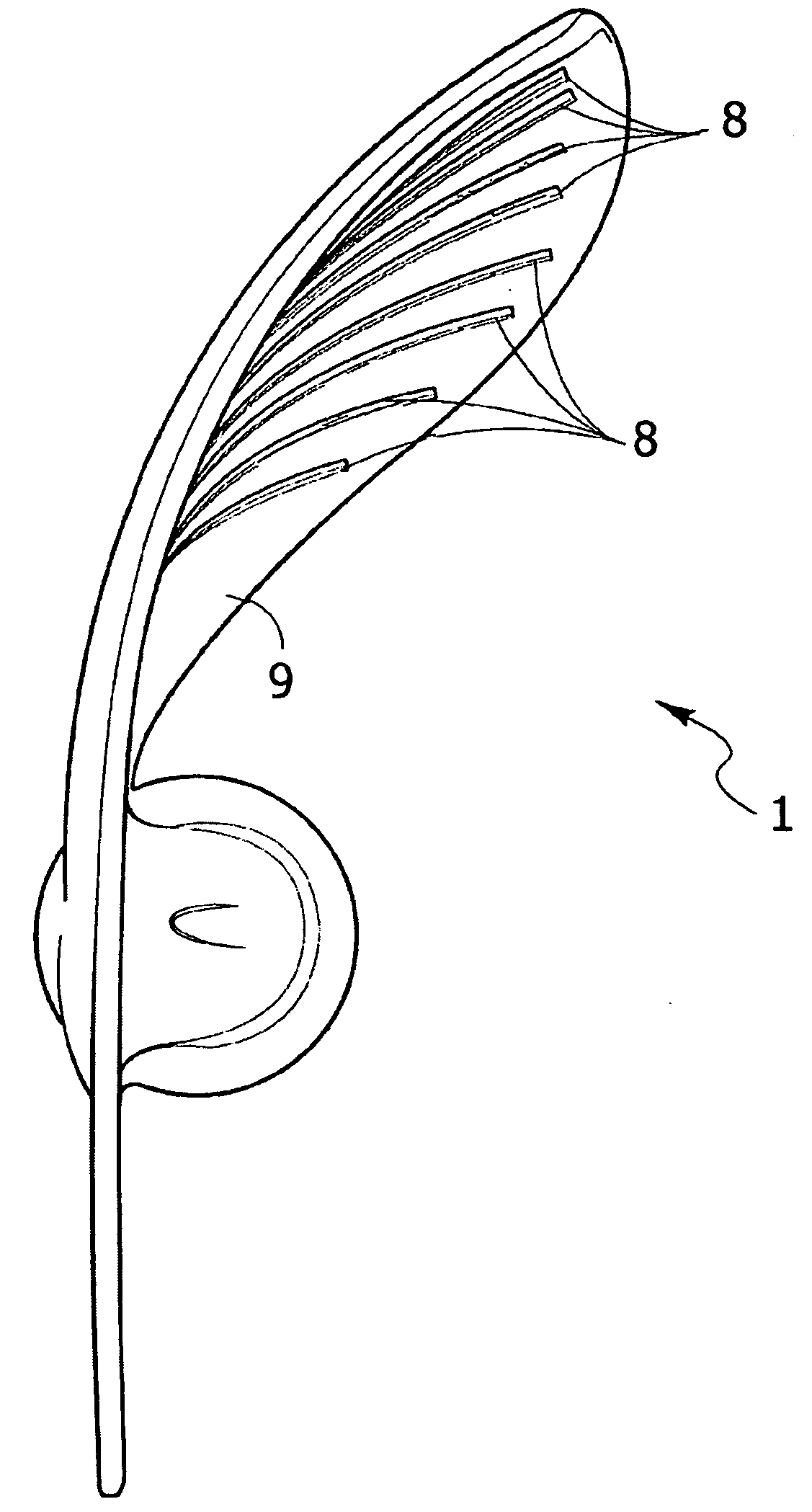 Variable geometry fan and method for manufacturing the blades thereof