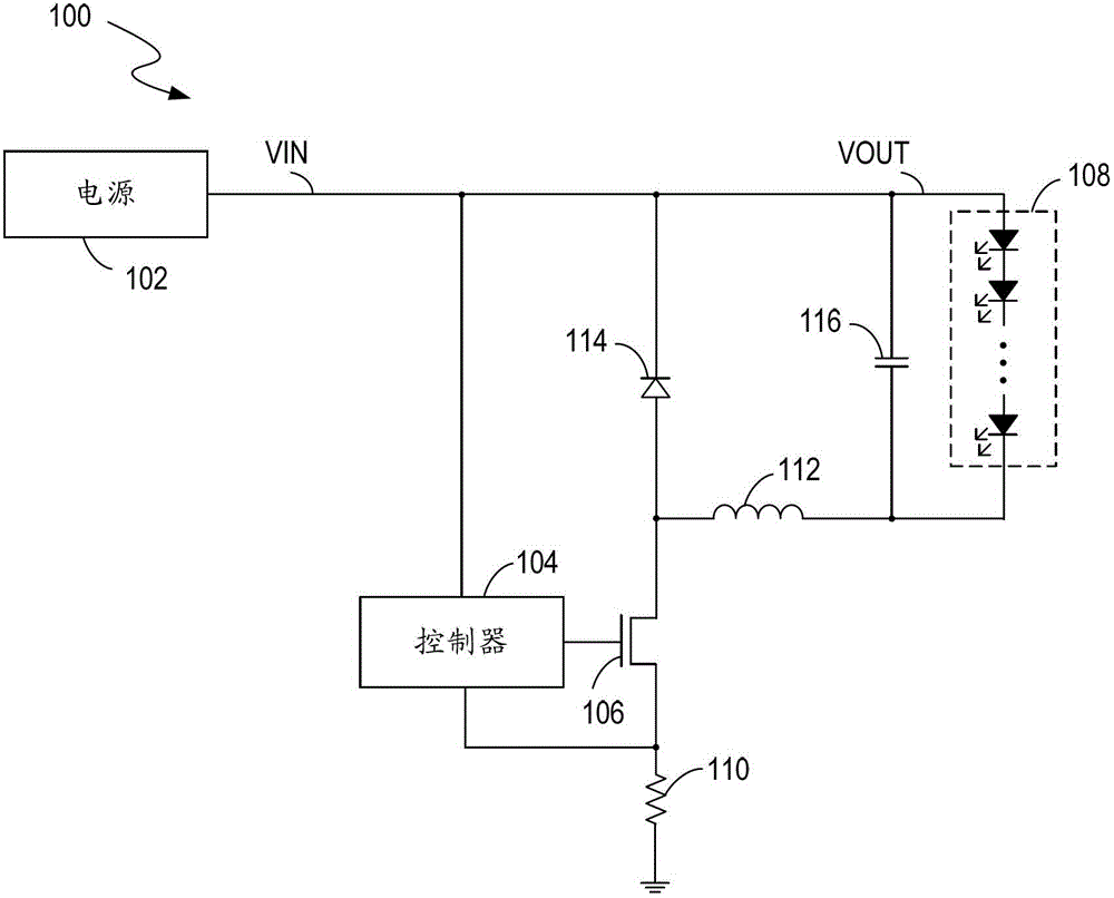 Driving circuit and method for powering light emitting diode light source, power converter