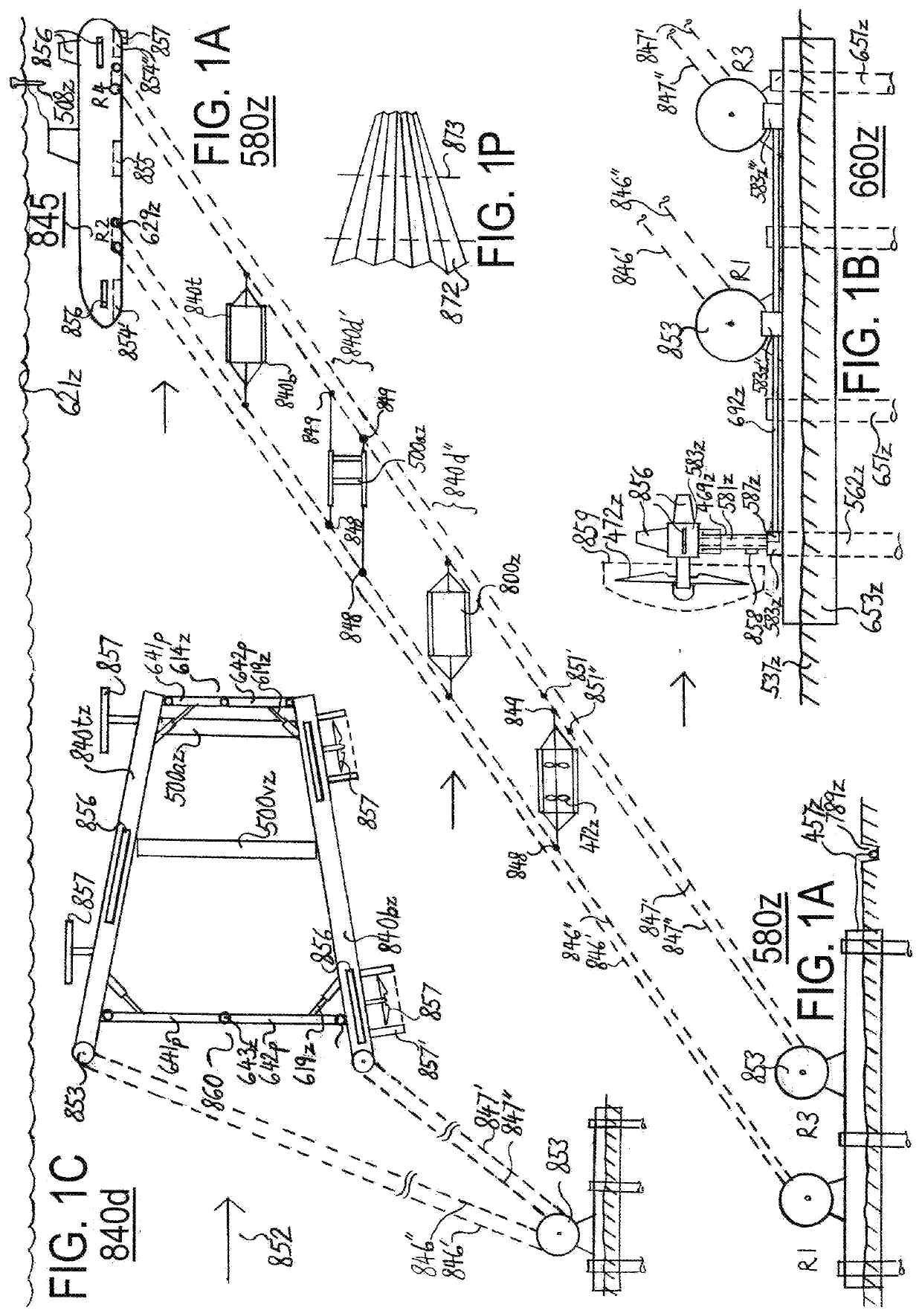 Power generating windbags and waterbags