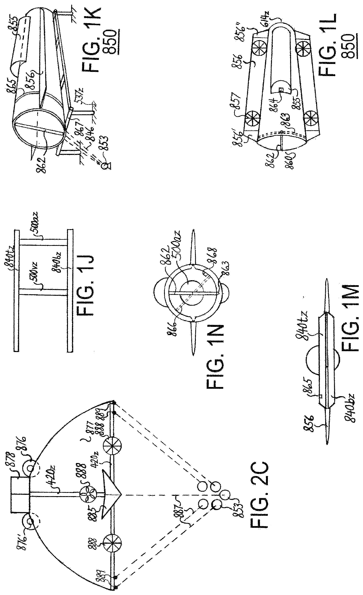 Power generating windbags and waterbags