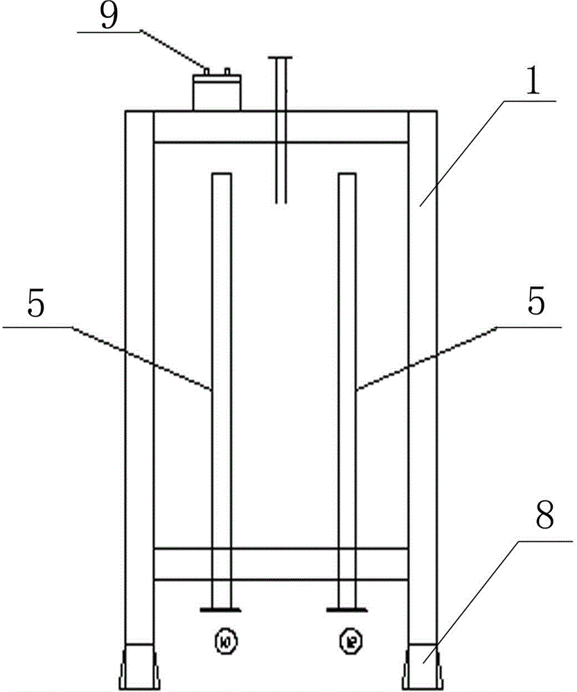 Multitube large power cracking reactor