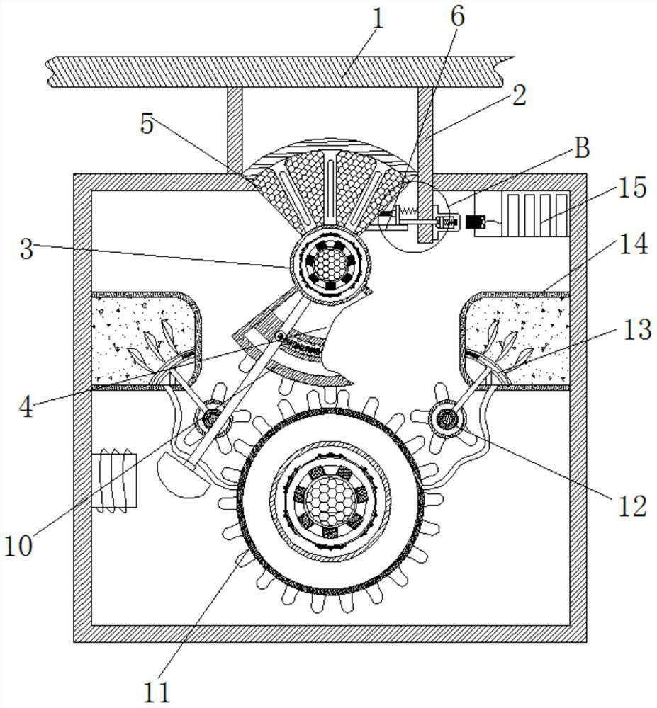 Road maintenance equipment capable of avoiding wasting snow-melting agent during parking