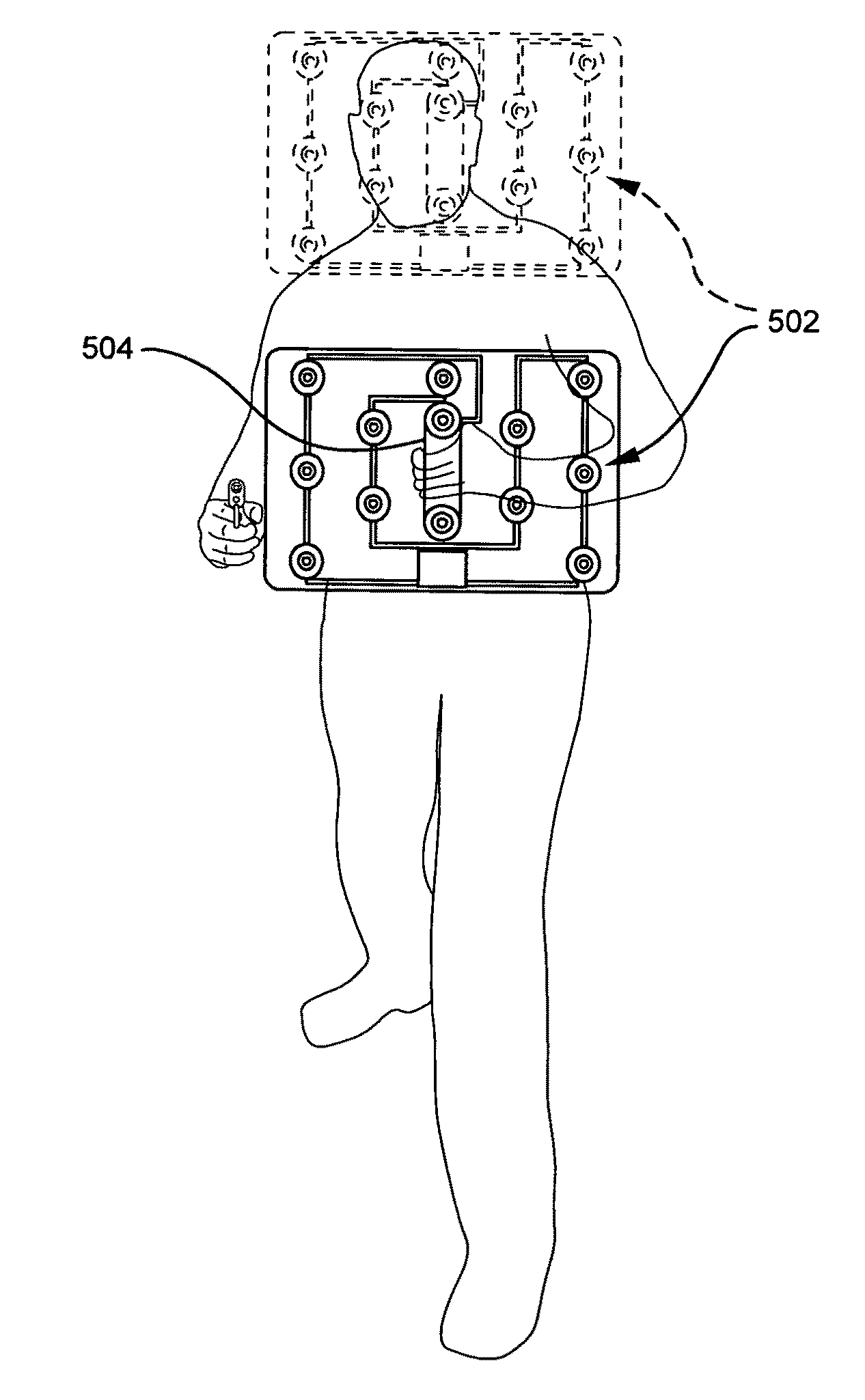 LED dazzler shield