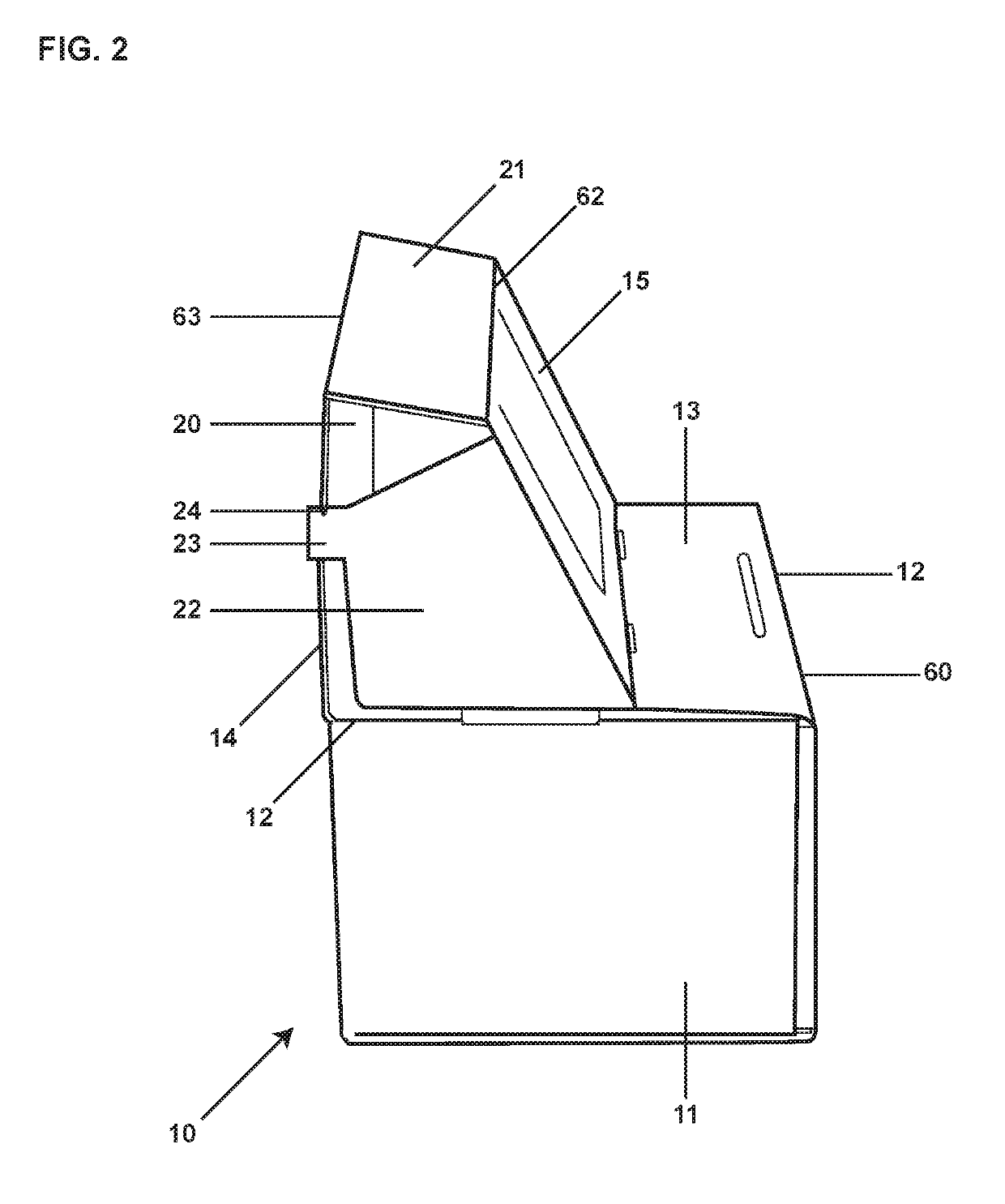 Thermally protected shipping container