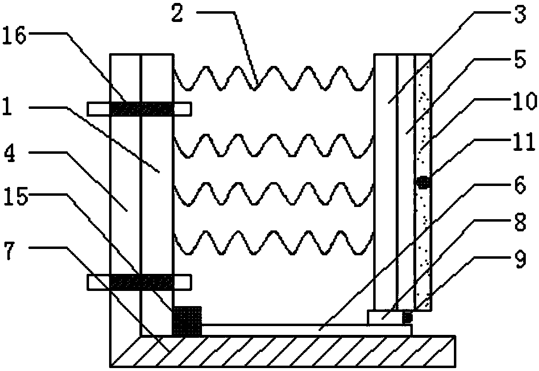 Highway bridge collision prevention device