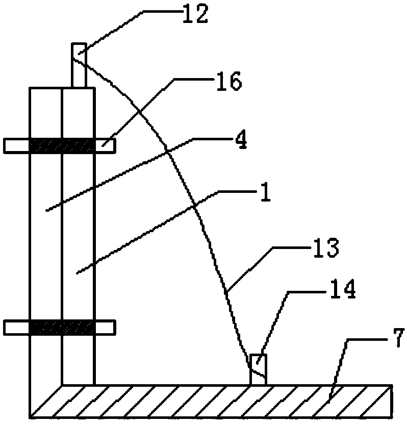 Highway bridge collision prevention device