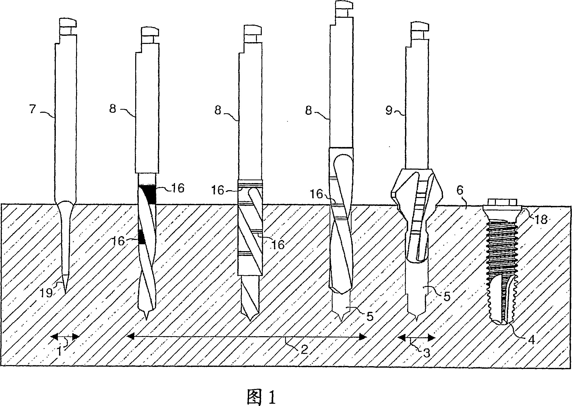 Method and tools for low-speed milling without irrigation and with extraction and recovery of tissue particles