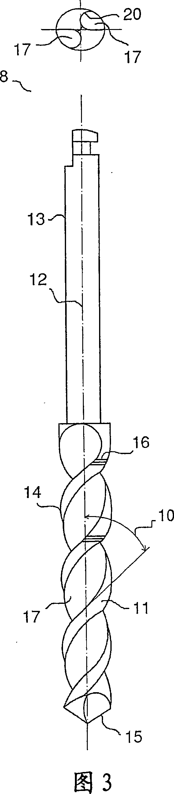 Method and tools for low-speed milling without irrigation and with extraction and recovery of tissue particles