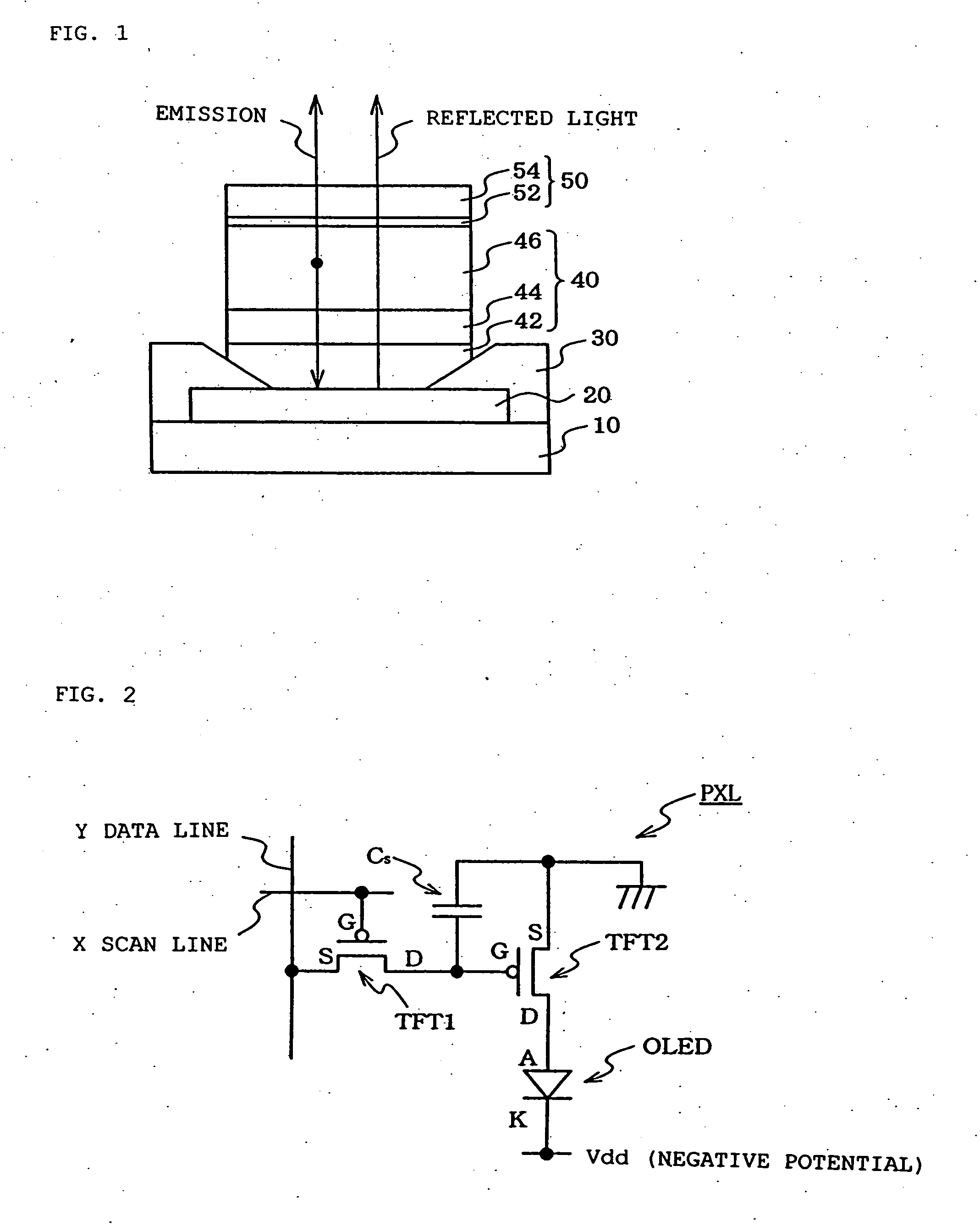 Organic electroluminescence device, conductive laminate and display