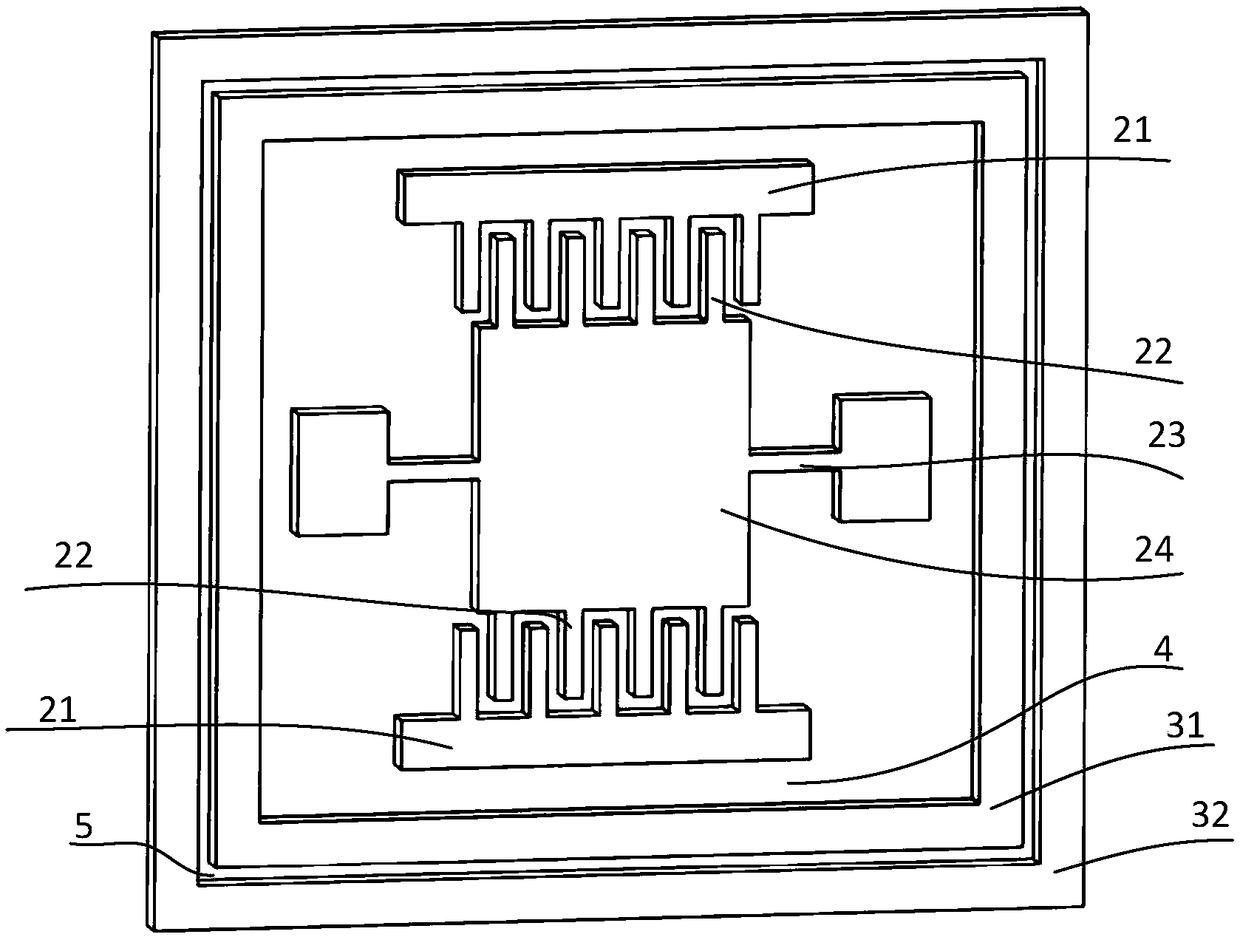 Comb driver with self-cleaning function