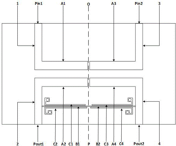 Compact type UWB dual-band trap balancing band-pass filter